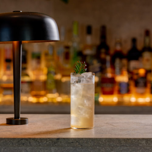 New gin-based cocktail at Bar at Allegra