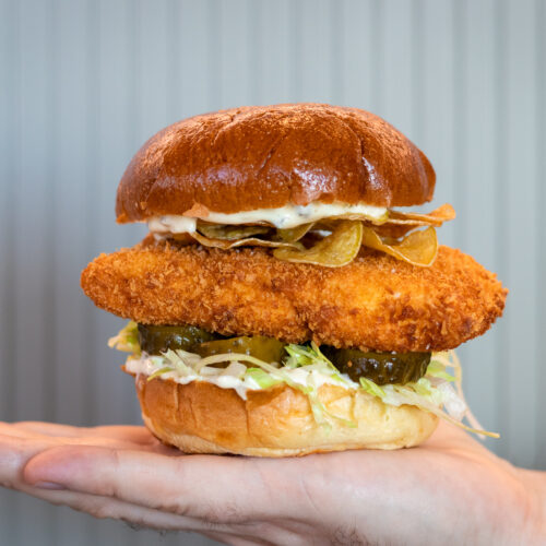 Allegra_Happy Burger_Fried Fish Sandwich_Goings On